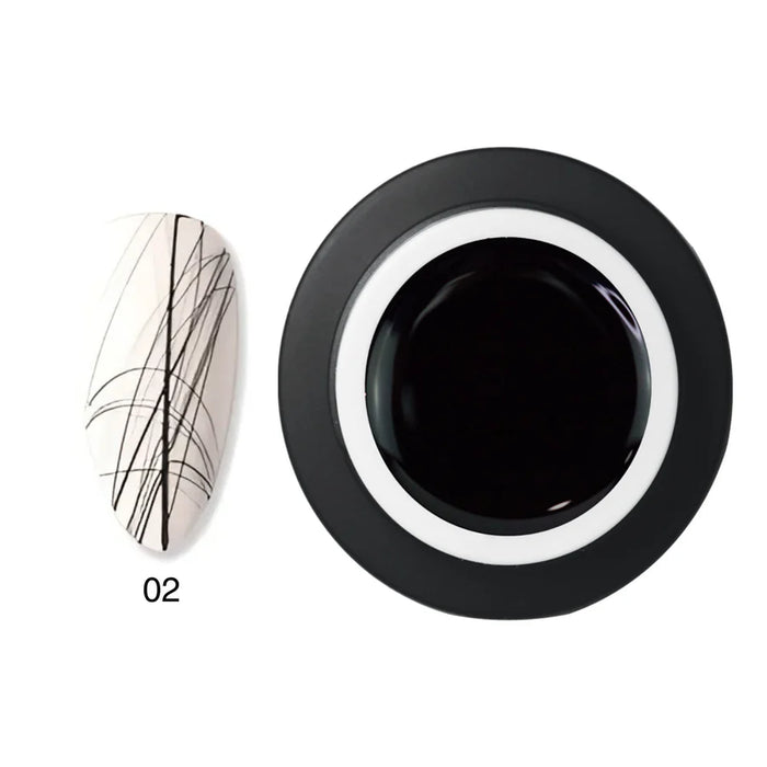 Cre8tion Gel 7.5g - PERFECT LINE DESIGNER, (Pk: 320 pcs/case) Collection - 002