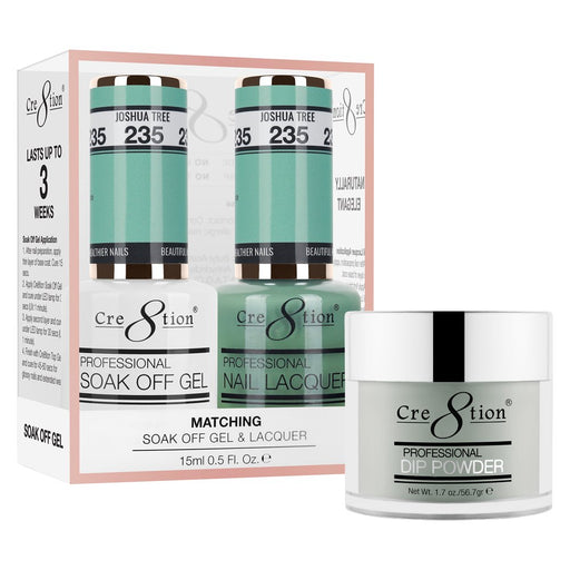 Cre8tion 3in1 Dipping Powder + Gel Polish + Nail Lacquer, 235, Joshua Tree, 3104-0835 OK0117VD