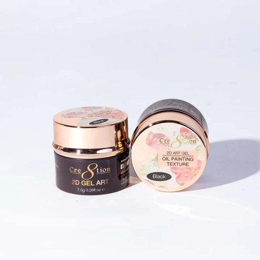 Cre8tion 2D Art Gel - Oil Painting Texture, Black