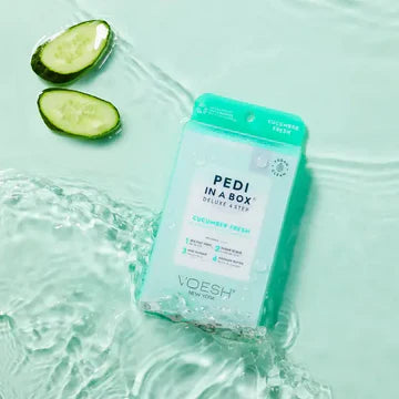 Voesh Pedi In A Deluxe Box 4 Step, CUCUMBER FRESH, CASE (Pk: 50 pcs/case)