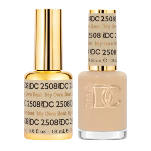 DC Nail Lacquer And Gel Polish, Free Spirit Collection, 2508, My Own Beat, 0.6oz