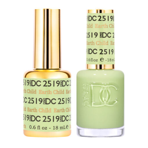 DC Nail Lacquer And Gel Polish, Free Spirit Collection, 2519, Earth Child, 0.6oz