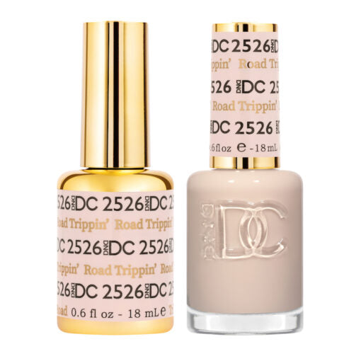 DC Nail Lacquer And Gel Polish, Free Spirit Collection, 2526, Road Trippin’, 0.6oz