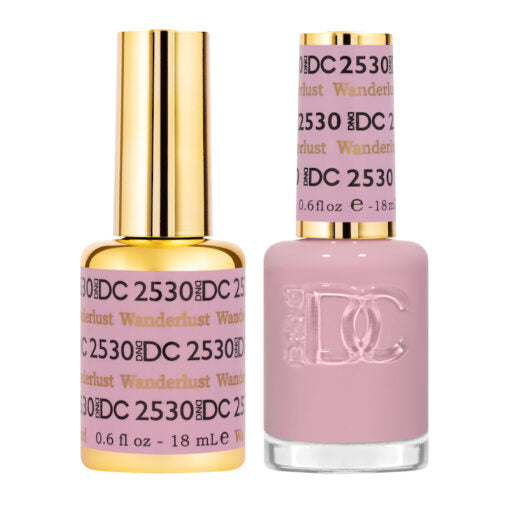 DC Nail Lacquer And Gel Polish, Free Spirit Collection, 2530, Wanderlust, 0.6oz