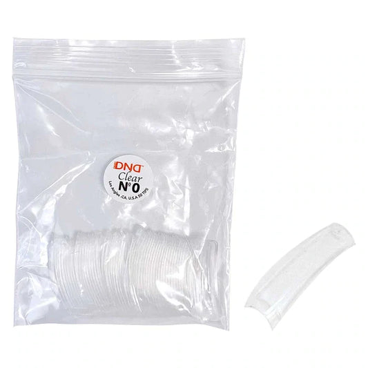 DND Clear Tips #00 (SMALL BAG), 50 pcs/bag, 98872 OK1110LK