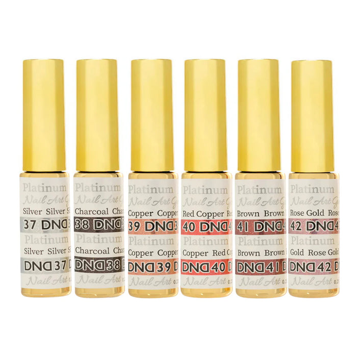 DND Nail Arrt Gel PLATINUM Collection 000 (From 37 To 54)