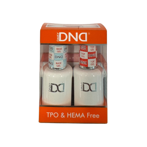 DND Base 100 & Top 200, 0.5oz (HEMA & TPO Free) (Pk: 60 pairs/case)