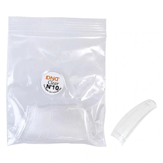 DND Clear Tips #10 (SMALL BAG), 50 pcs/bag, 98882 OK1110LK