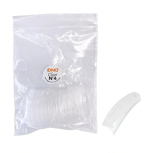 DND Clear Tips #04 (SMALL BAG), 50 pcs/bag, 98876 OK1110LK