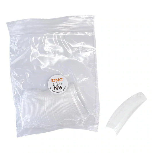 DND Clear Tips #06 (SMALL BAG), 50 pcs/bag, 98878 OK1110LK