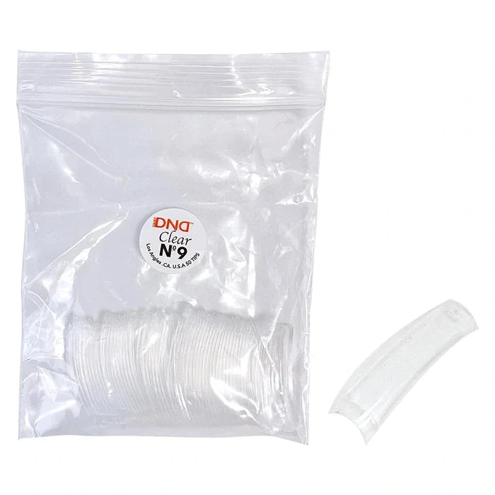 DND Clear Tips #09 (SMALL BAG), 50 pcs/bag, 98881 OK1110LK