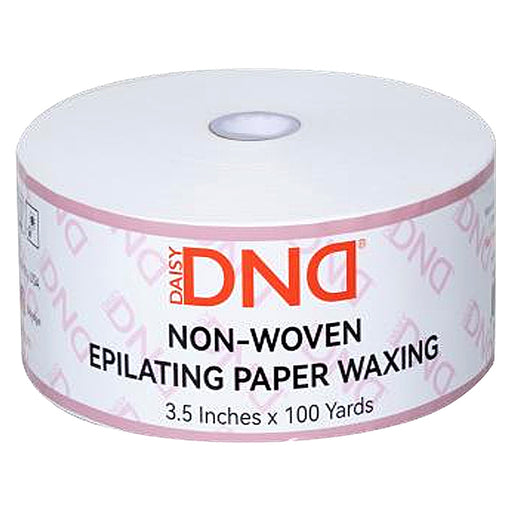 DND Non Woven Paper Wax 3.5 x 100 Yards (Pk: 24 rolls/case) - SKU 32042