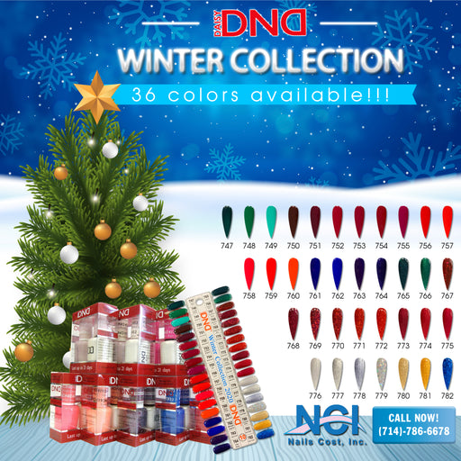 DND Nail Lacquer And Gel Polish, Full line of 36 colors (From 747 to 782), 0.5oz