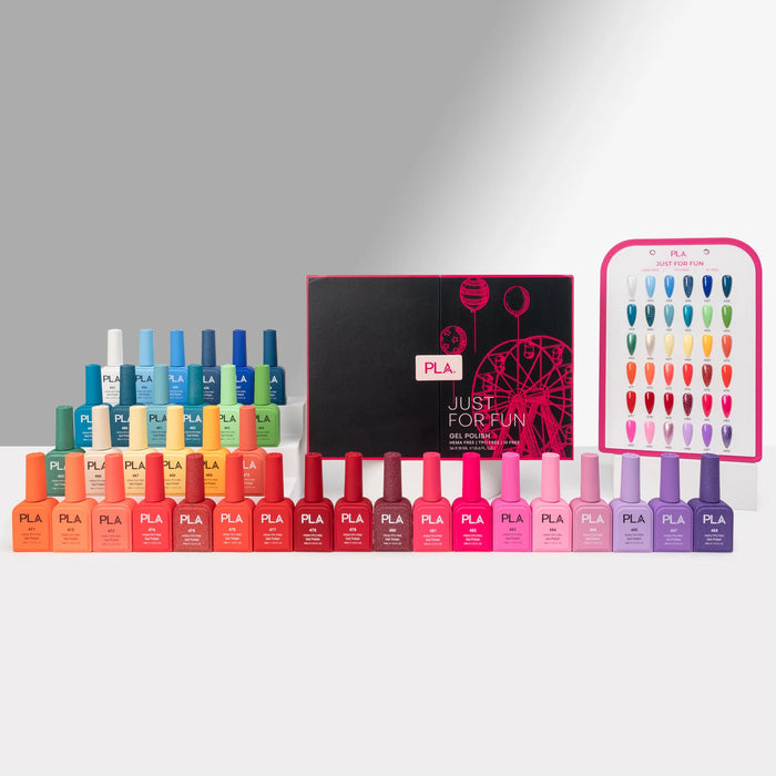 PLA Just For Fun GEL 18ml Collection, Set of 36 Colors (#453 - #488)