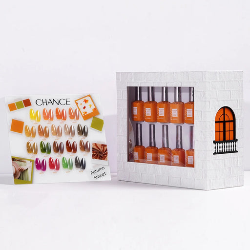 Chance Gel 0.5oz Full Kit (18 Colors) - Autumn Sunset (AS)