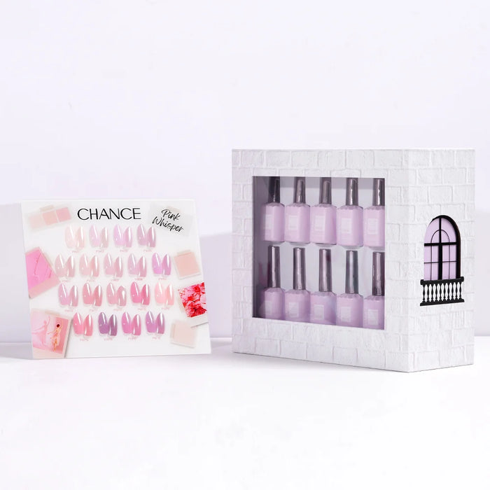 Chance Gel 0.5oz Full Kit (18 Colors) - Pink Whisper (PW)