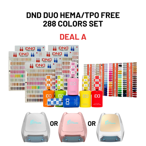 DND DUO Collection HEMA & TPO Free - Full Set 288 Colors - Free Premium Gifts