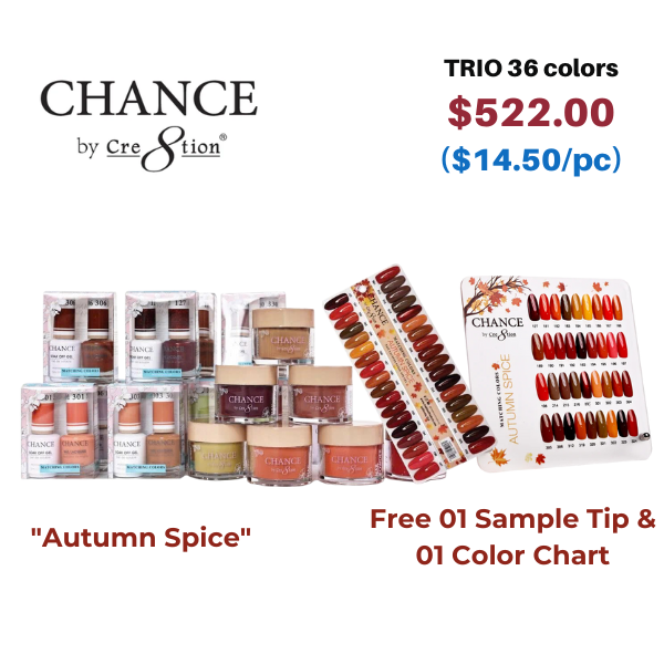 Buy Chance Autumn Full Line Get 1 Sample tip & Counter Display Autumn Free