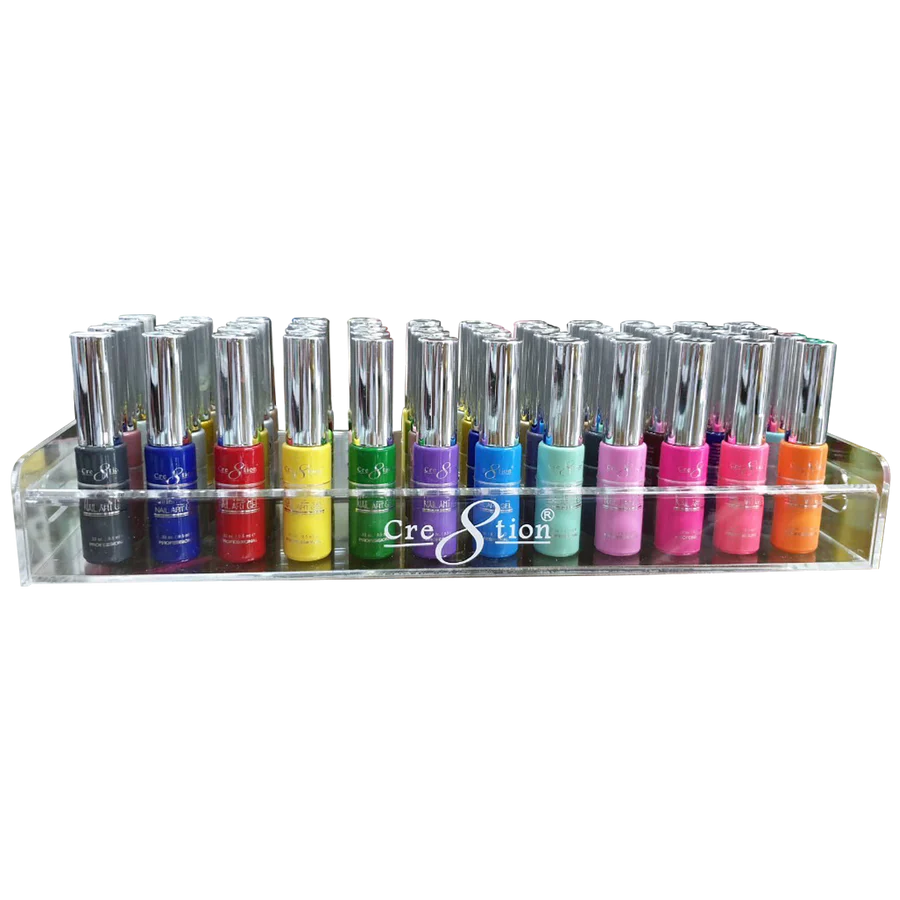 Cre8tion Detailing Nail Gel Holder 48-Hole (4x12)