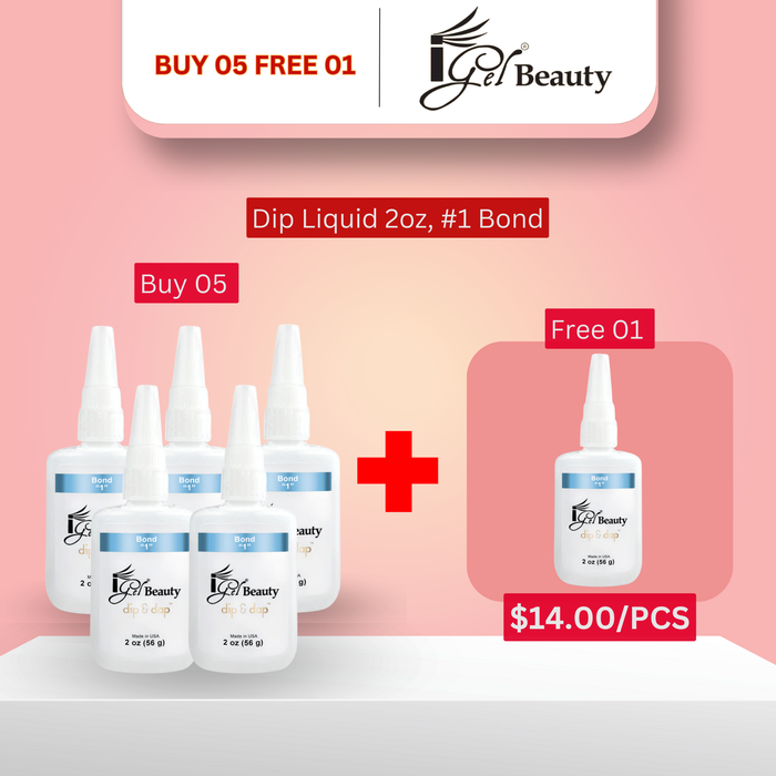 iGel Dip & Dap Foundations, 01, BOND REFILL, 2oz- Buy 5 Free 1