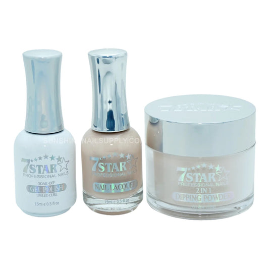 7 Star 3in1 Dipping Powder + Gel Polish + Nail Lacquer, 250