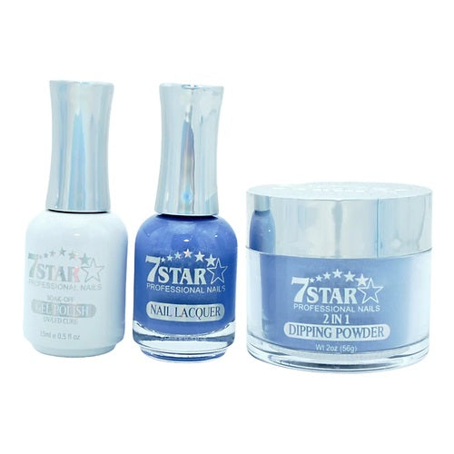 7 Star 3in1 Dipping Powder + Gel Polish + Nail Lacquer, 257