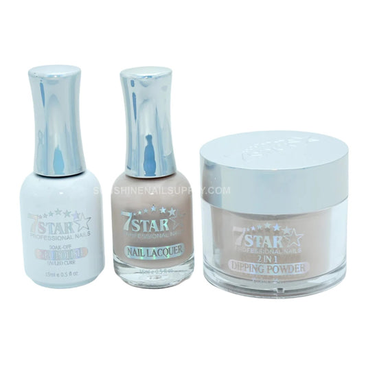 7 Star 3in1 Dipping Powder + Gel Polish + Nail Lacquer, 260