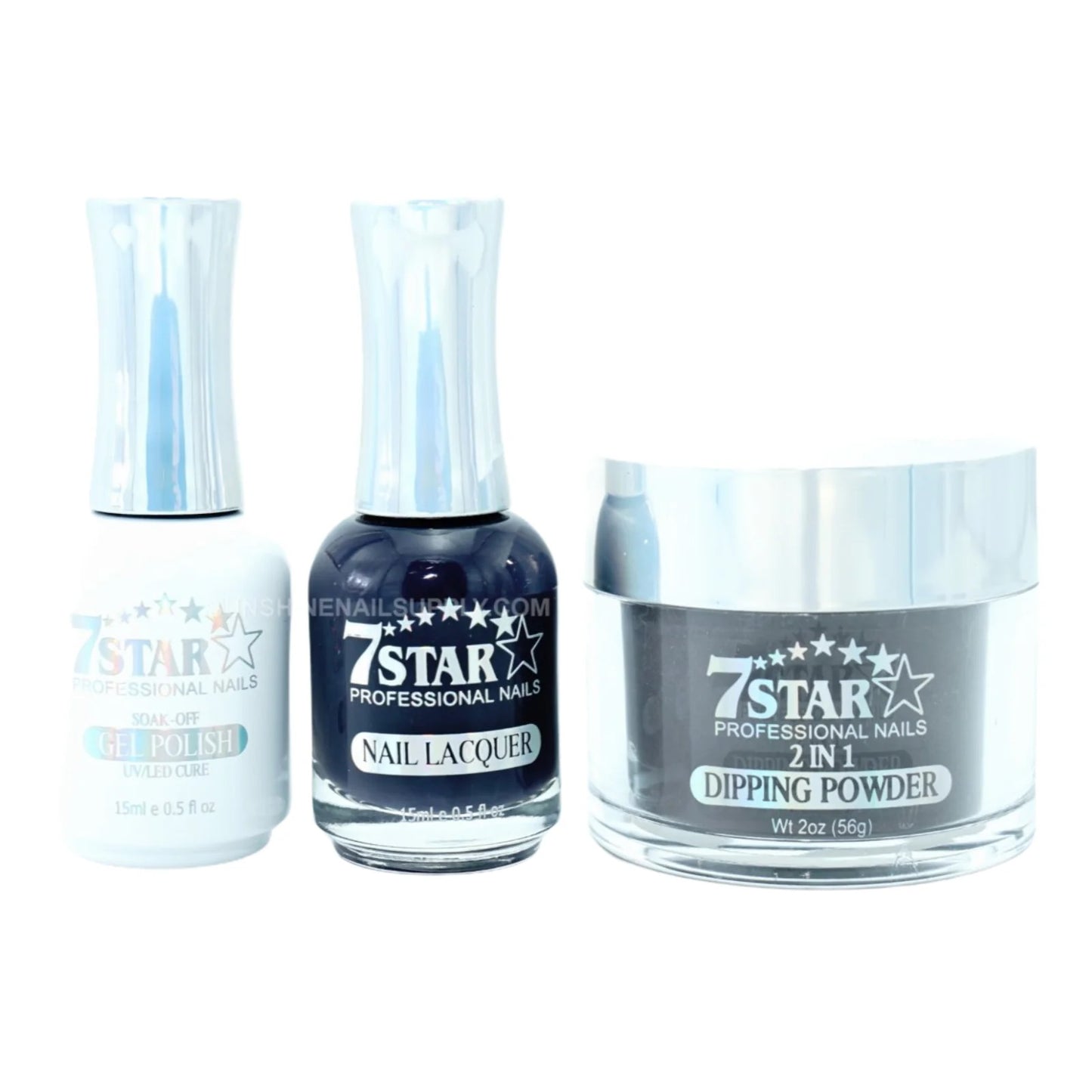 7 Star 3in1 Dipping Powder + Gel Polish + Nail Lacquer, 267