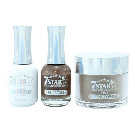 7 Star 3in1 Dipping Powder + Gel Polish + Nail Lacquer, 269