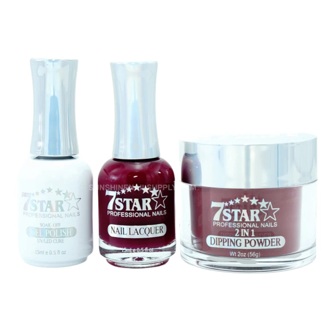 7 Star 3in1 Dipping Powder + Gel Polish + Nail Lacquer, 271