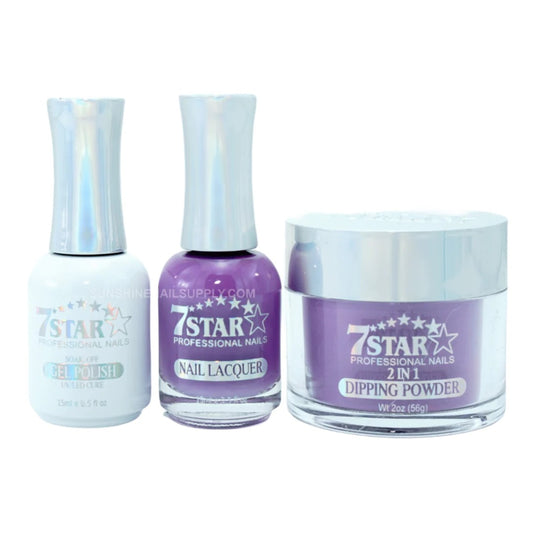 7 Star 3in1 Dipping Powder + Gel Polish + Nail Lacquer, 279