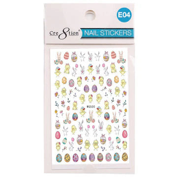 Cre8tion Nail Art - Sticker EASTER (10 Styles) Collection 000