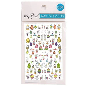 Cre8tion Nail Art - Sticker EASTER (10 Styles) Collection - E06