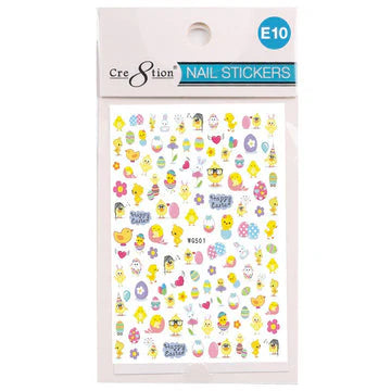 Cre8tion Nail Art - Sticker EASTER (10 Styles) Collection 000