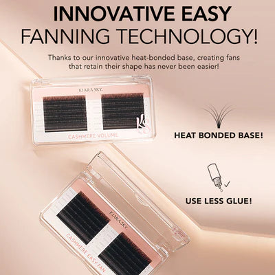 Kiara Sky Easy Fan Cashmere Lashes – 0.07mm D Curl