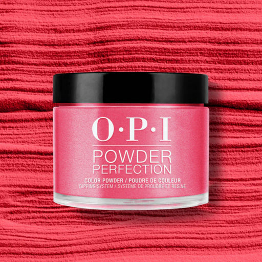 OPI Dipping POWDER, 1.5oz - F007 - Red-Veal Your Truth
