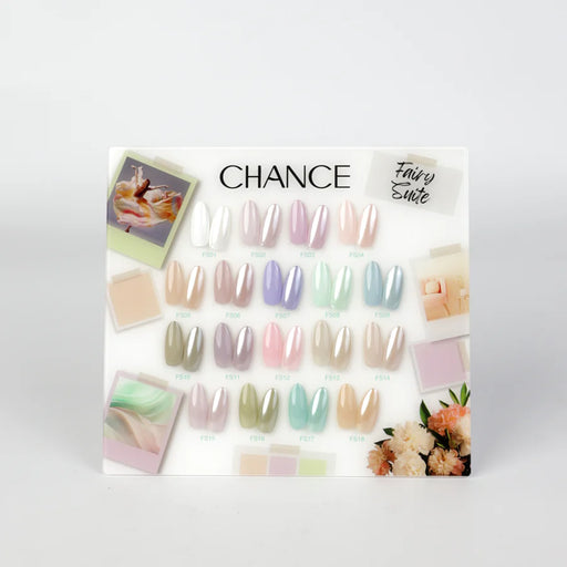 Chance Counter Display Color Chart (18 Colors) - FAIRY SUITE (FS) Collection