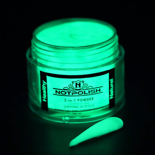 Not Polish Acrylic/Dipping Powder, Glow In The Dark Collection, G19, Candy Crush, 2oz