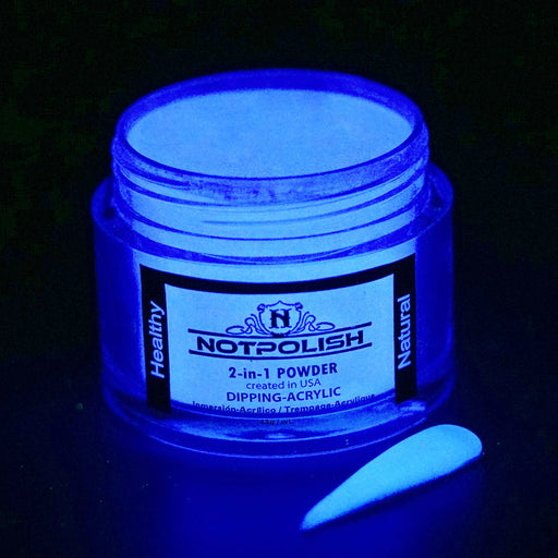 Not Polish Acrylic/Dipping Powder, Glow In The Dark Collection, G24, Open Mind, 2oz