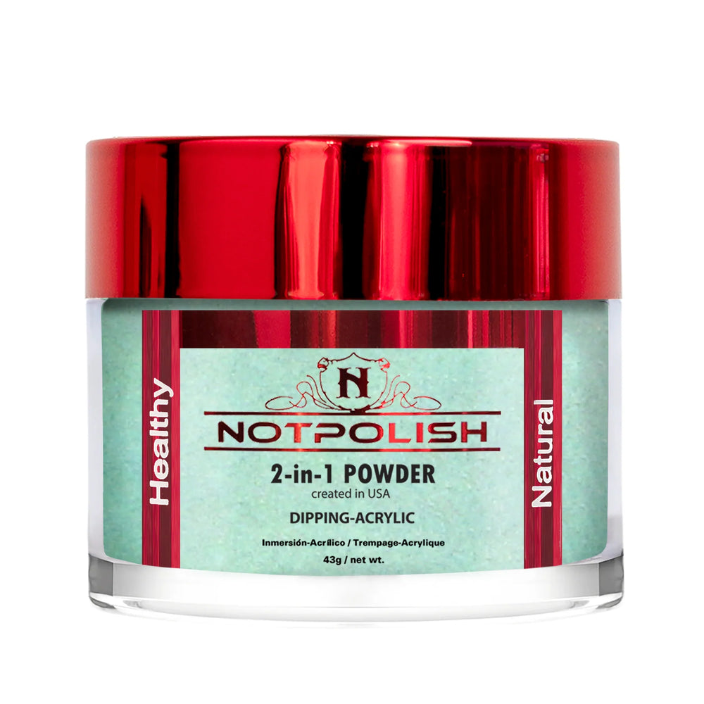Not Polish Acrylic/Dipping Powder, Glow In The Dark Collection, G18, Bitter Sweet, 2oz