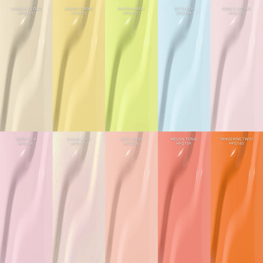 Kiara Sky Gel Pro 0.5oz (HEMA & TPO Free), SPRING, 10 colors (HFG151–HFG160)  Collection 000