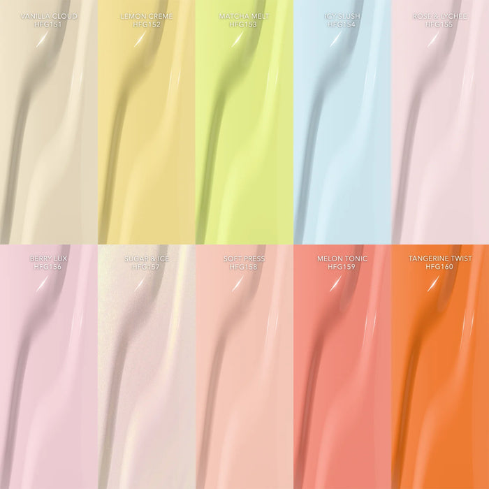 Kiara Sky Gel Pro 0.5oz (HEMA & TPO Free), SPRING, 10 colors (HFG151–HFG160)  Collection 000