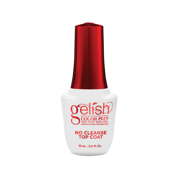 Gelish Color Plus, No Cleanse Top Coat 0.5oz