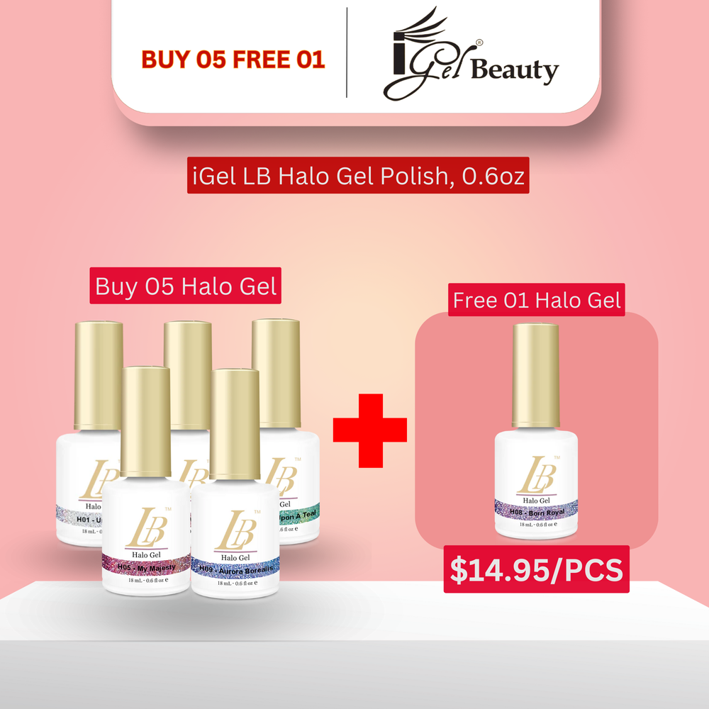iGel LB 0.6oz Halo GEL - Buy 5 Free 1