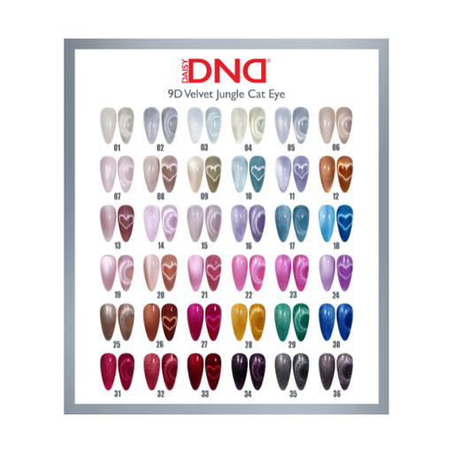 DND 9D Cat Eye, VELVET JUNGLE Sample Tip