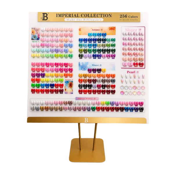 Billionaire Imperial Collection 256 Colors, Standing Display