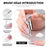 NACY Metallic Painting Liner Gel, SILVER Mirror Nail Art Effect 0.4oz (12ml)