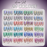 NACY Auora Shell Cat Eye (24 Colors) Color Chart