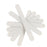 Cre8tion Disposable Mini Nail File Wood Center White, Grit 100/100, CASE (Pk: 100 packs/case)