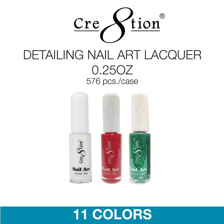 Cre8tion DETAILING NAIL ART LACQUER Collection 000